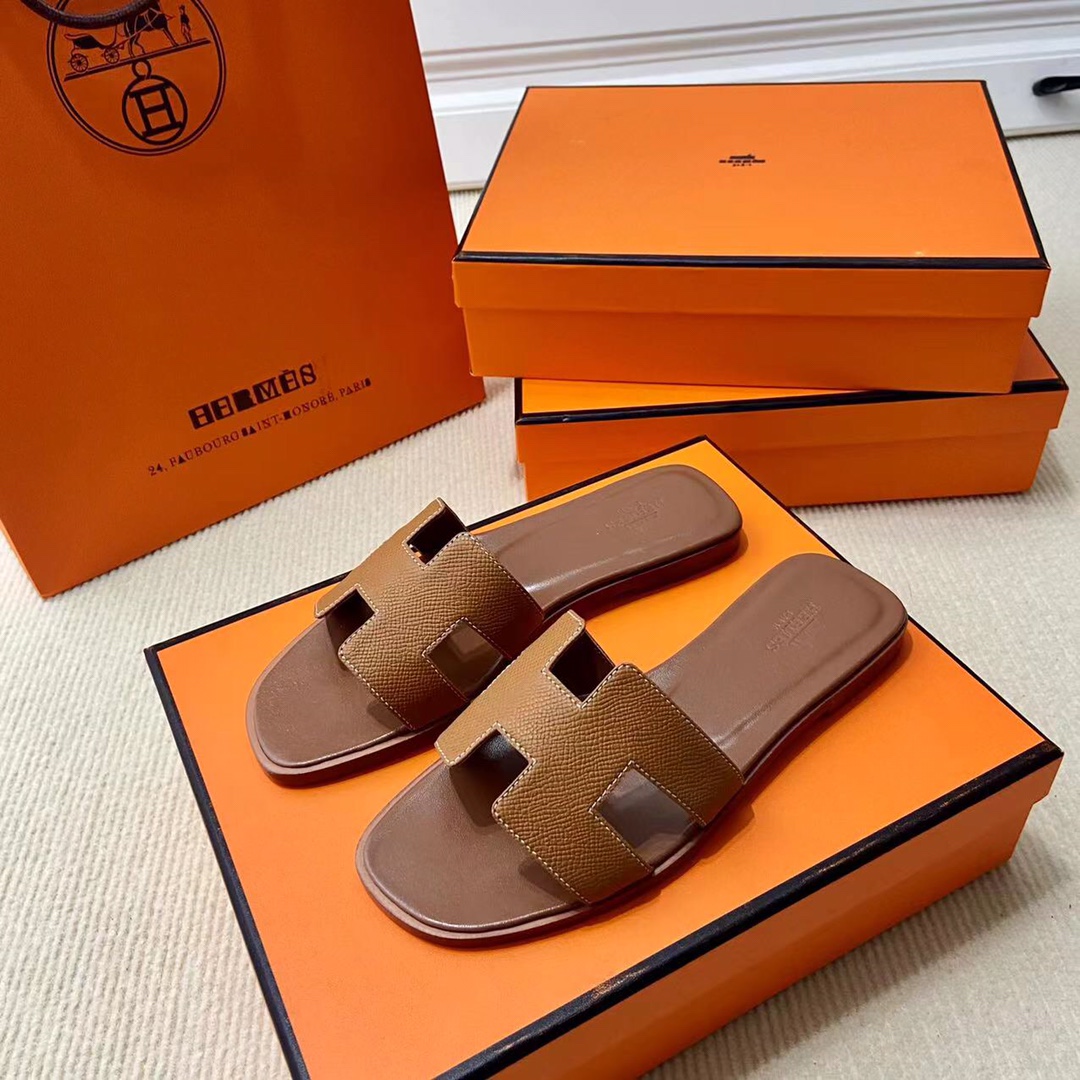 에르메스 올수공 오란 슬리퍼 샌들 앱송 10